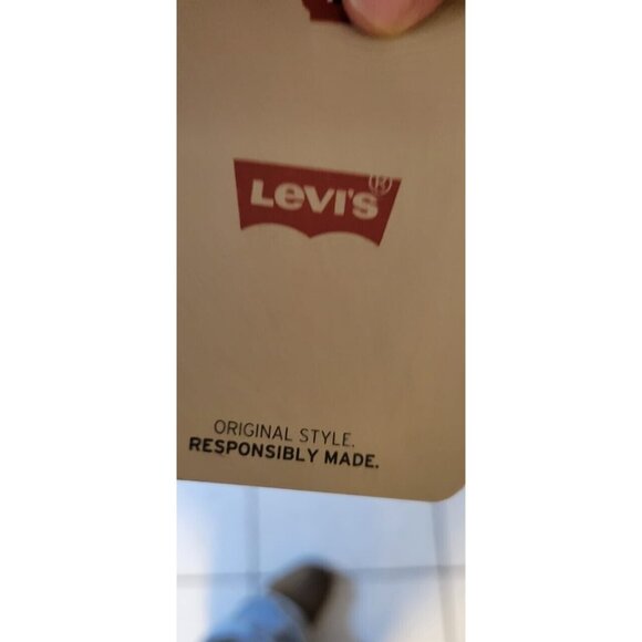 Levi's Men's Hooded Sherpa Puffer Quilted Lined Red Jacket Size Small LM2RN076 - Picture 3 of 12